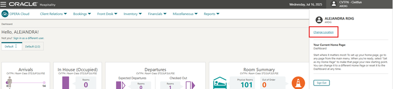 Search by Hub in Select Location